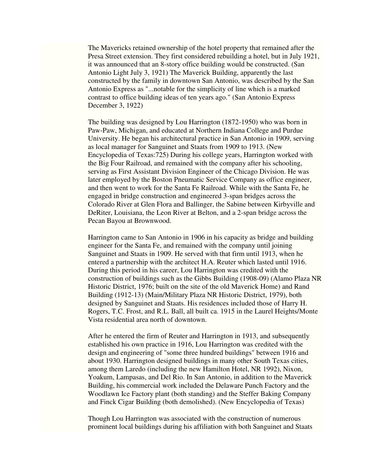 National Register Nomination — page 7