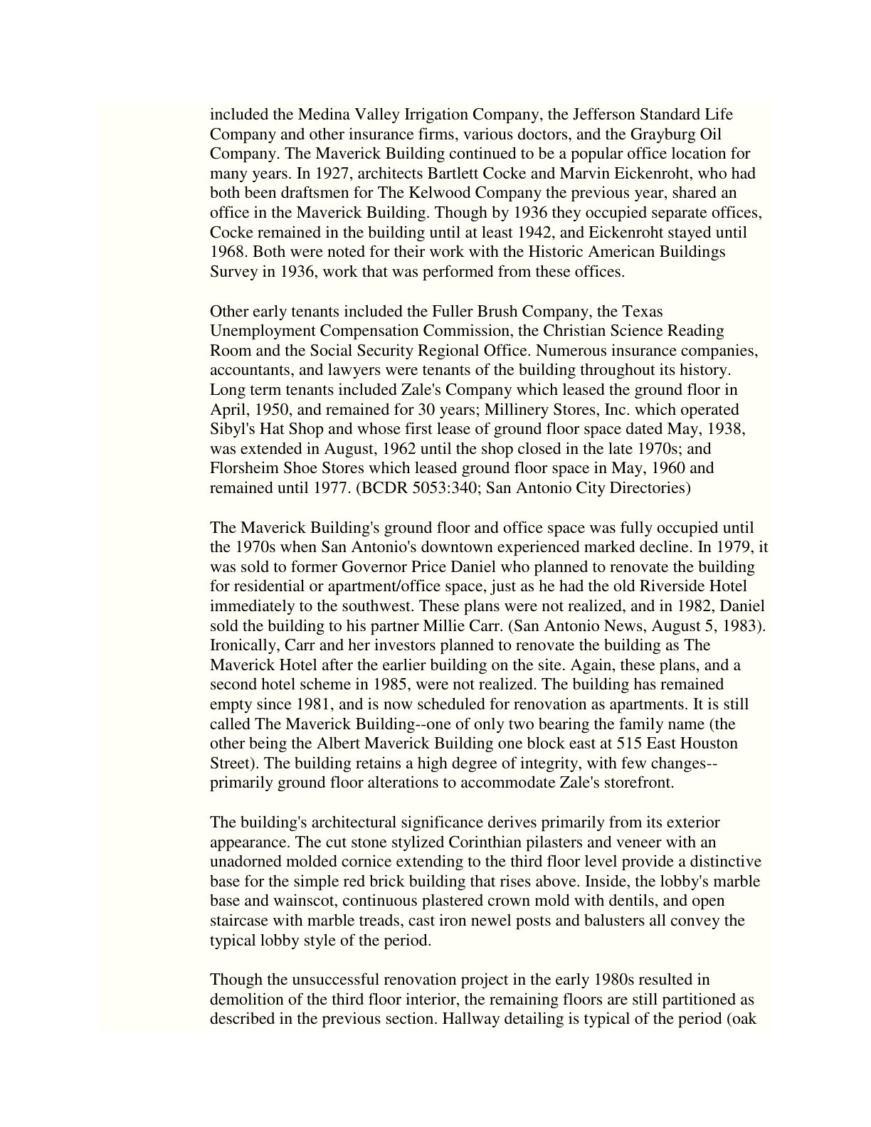National Register Nomination — page 10